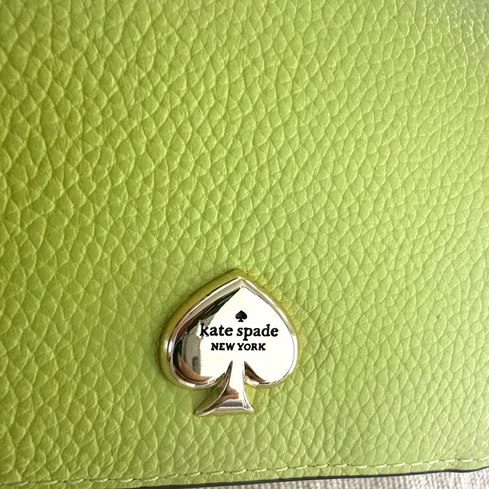 Kate Spade Chartreuse Leather Accessory - Picture 3 of 7